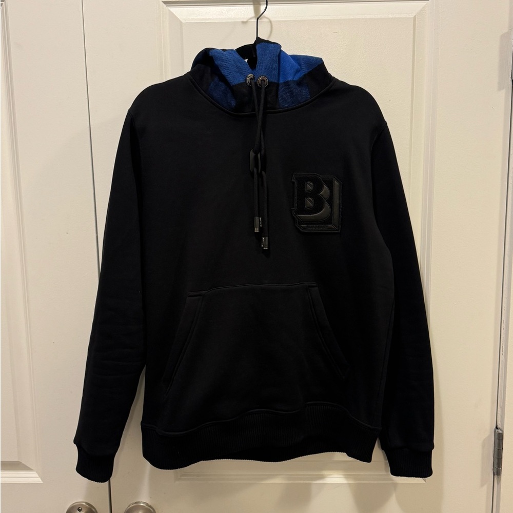 Burberry Hoodie Blue Small